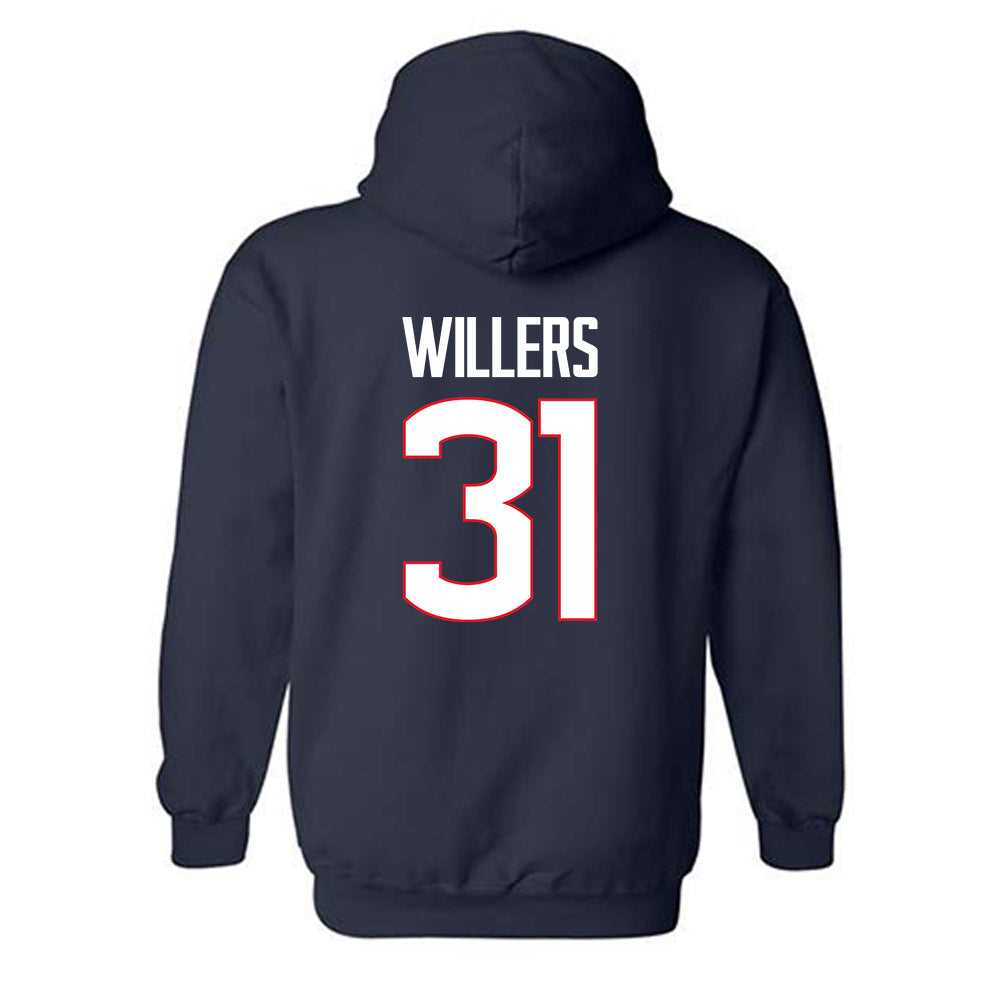 UConn - NCAA Softball : Emma Willers - Hooded Sweatshirt-1
