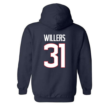 UConn - NCAA Softball : Emma Willers - Hooded Sweatshirt-1