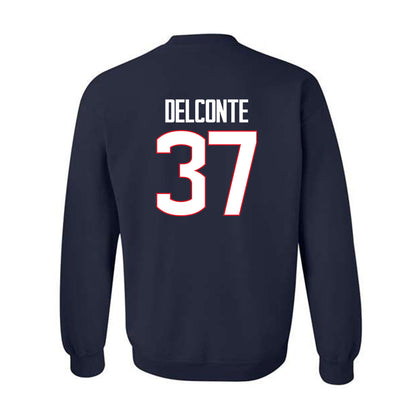 UConn - NCAA Women's Lacrosse : Jessica DelConte - Crewneck Sweatshirt-1
