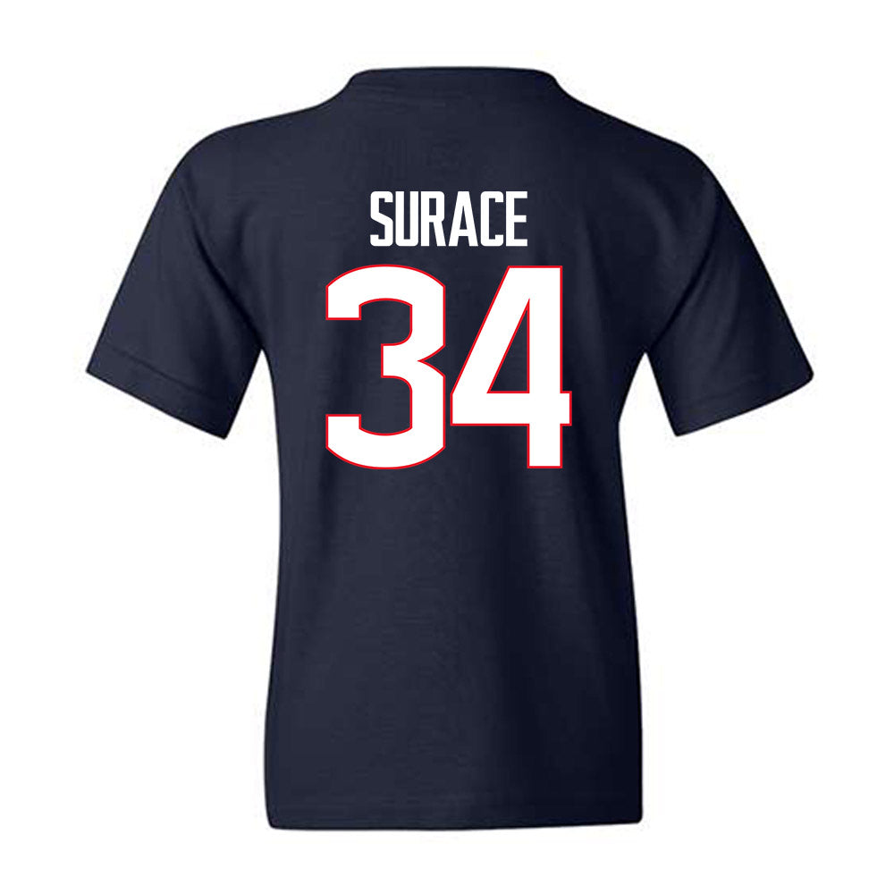 UConn - NCAA Women's Lacrosse : Brooke Surace - Youth T-Shirt-1