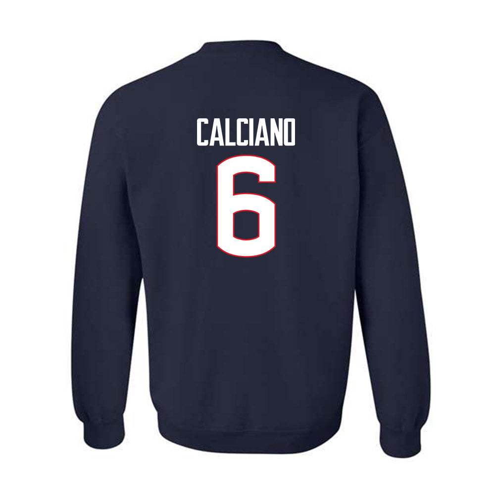 UConn - NCAA Softball : Ava Calciano - Crewneck Sweatshirt-1