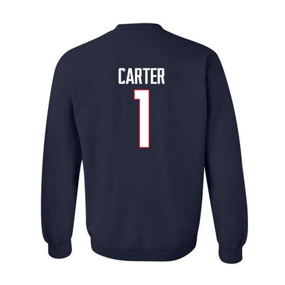 UConn - NCAA Men's Soccer : Adam Carter - Crewneck Sweatshirt-1