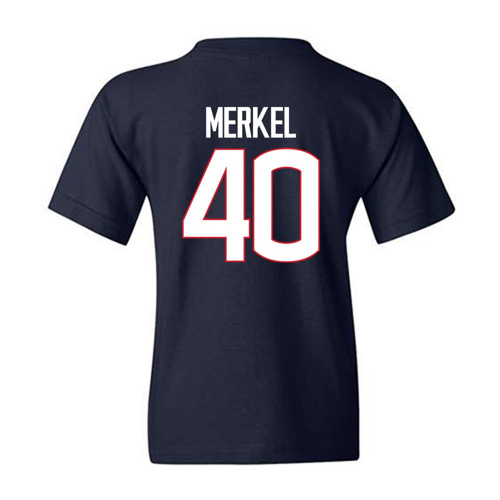 UConn - NCAA Women's Lacrosse : McKenna Merkel - Youth T-Shirt-1