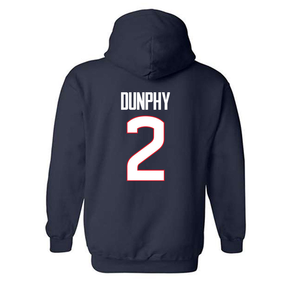 UConn - NCAA Men's Ice Hockey : Brendan Dunphy - Hooded Sweatshirt-1