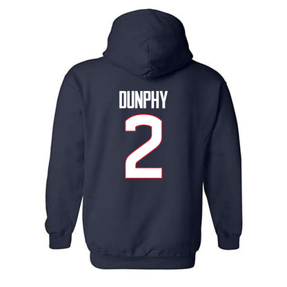 UConn - NCAA Men's Ice Hockey : Brendan Dunphy - Hooded Sweatshirt-1