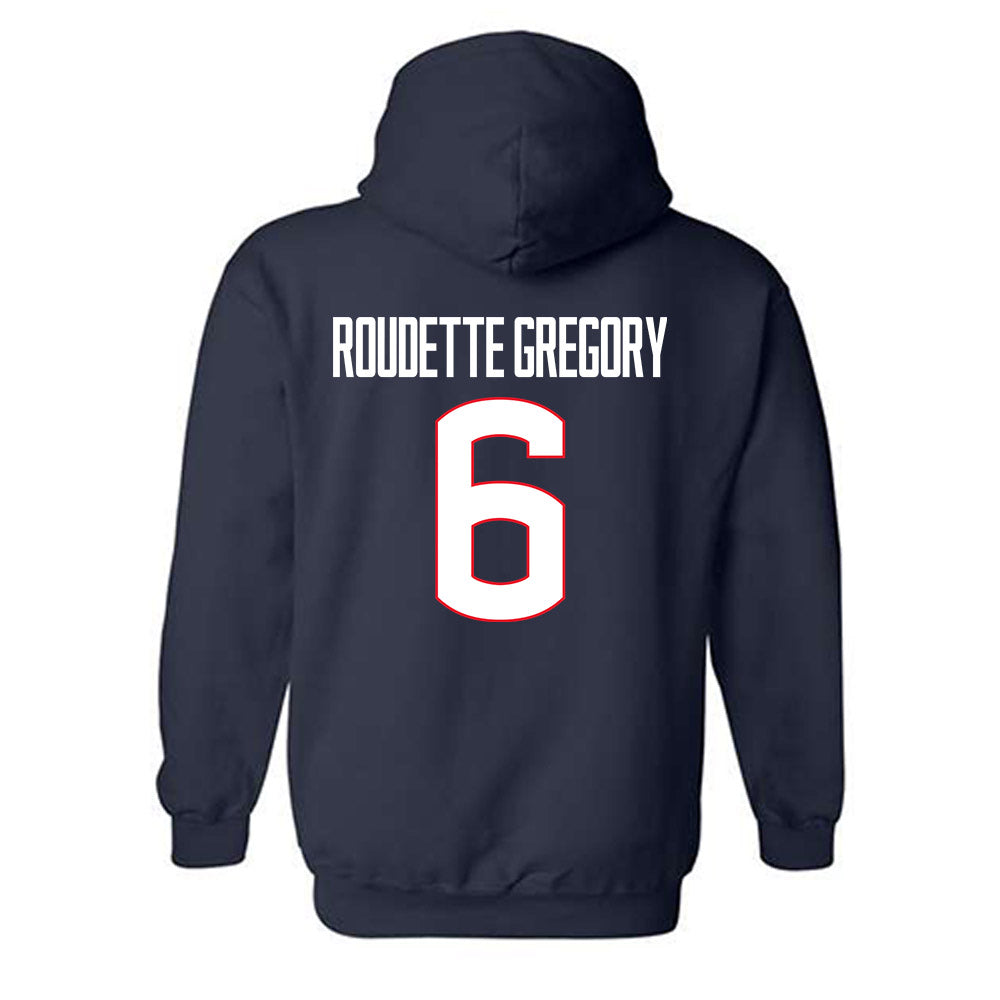 UConn - NCAA Men's Soccer : Khaya Roudette Gregory - Hooded Sweatshirt-1