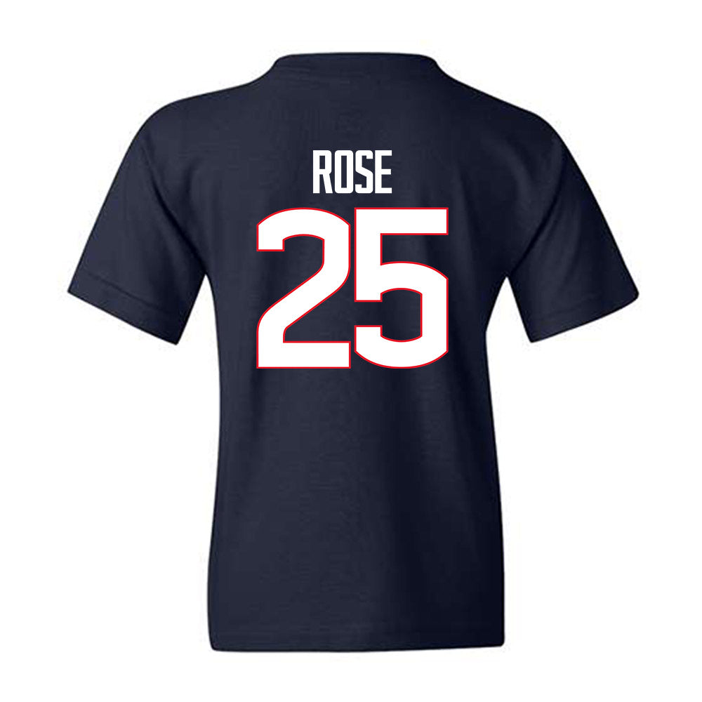 UConn - NCAA Football : Daniel Rose - Youth T-Shirt-1