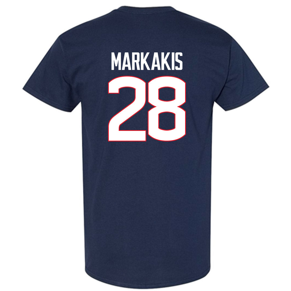 UConn - NCAA Women's Ice Hockey : Ellie Markakis - T-Shirt-1