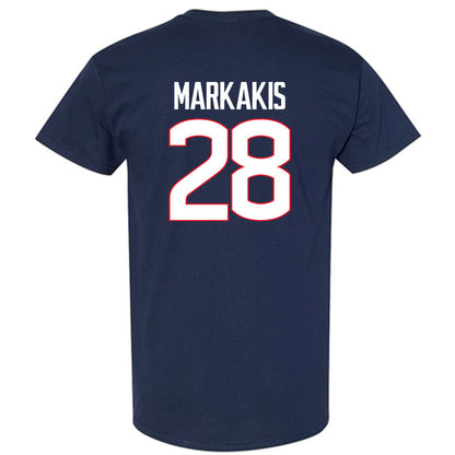 UConn - NCAA Women's Ice Hockey : Ellie Markakis - T-Shirt-1