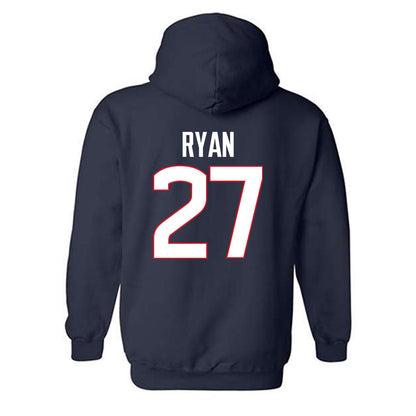 UConn - NCAA Men's Soccer : Jack Ryan - Hooded Sweatshirt-1