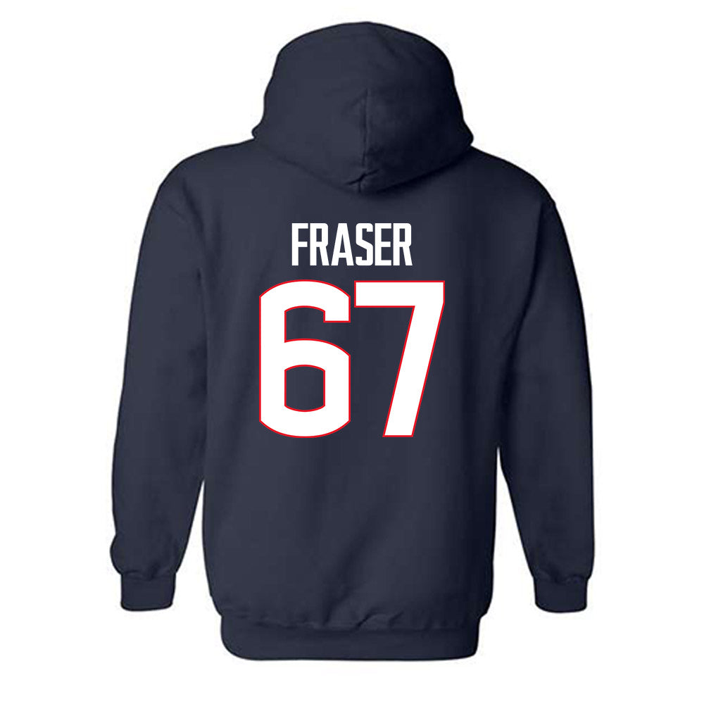 UConn - NCAA Women's Soccer : Kalina Fraser - Hooded Sweatshirt-1
