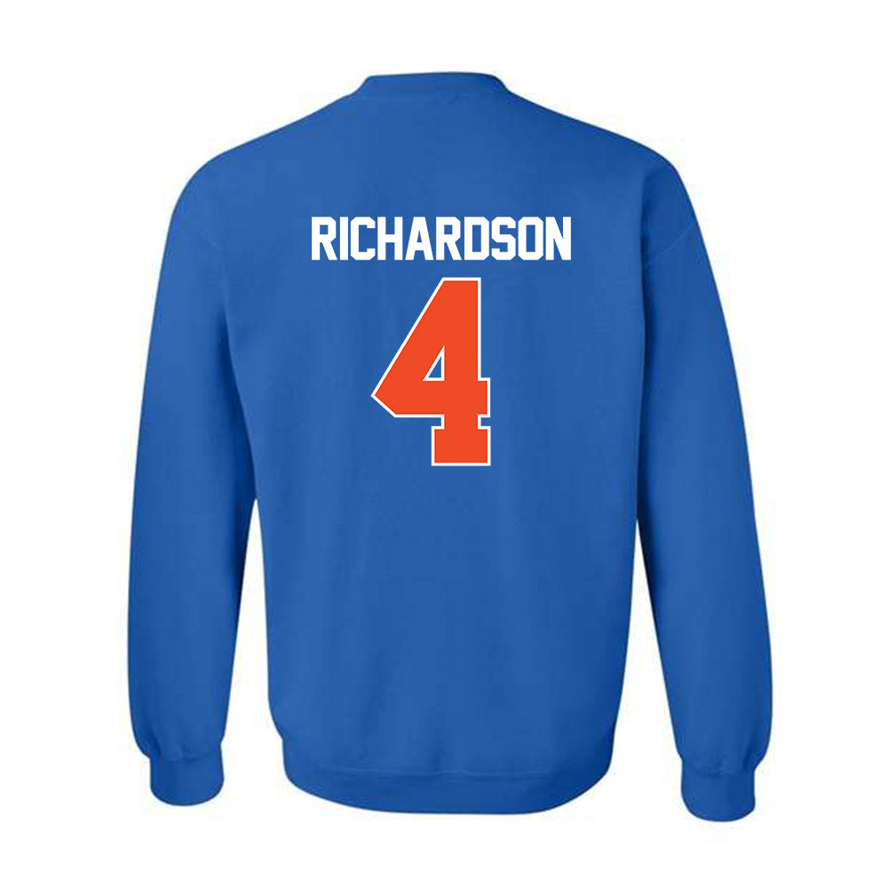 Florida - NCAA Women's Lacrosse : Kennedy Richardson - Sports Mom Crewneck Sweatshirt-1