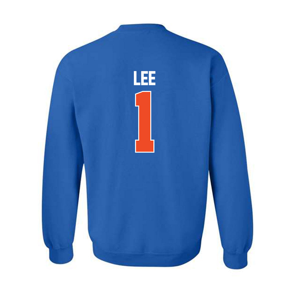 Florida - NCAA Men's Basketball : Xaivian Lee - Sports Mom Crewneck Sweatshirt-1