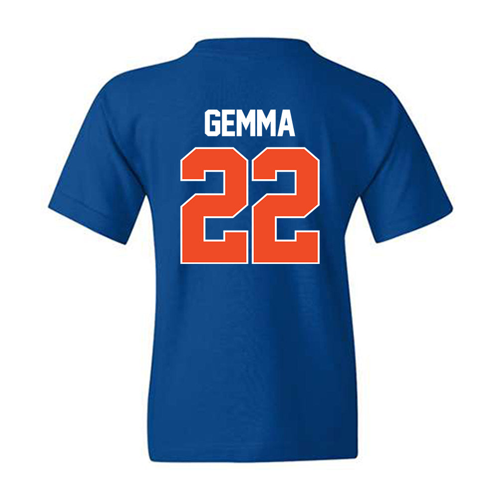 Florida - NCAA Women's Soccer : Abigail Gemma - Sports Mom Youth T-Shirt-1