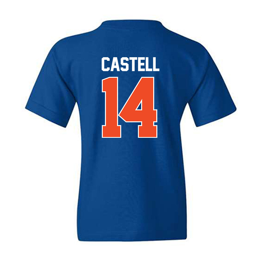 Florida - NCAA Football : Jordan Castell - Sports Mom Youth T-Shirt-1