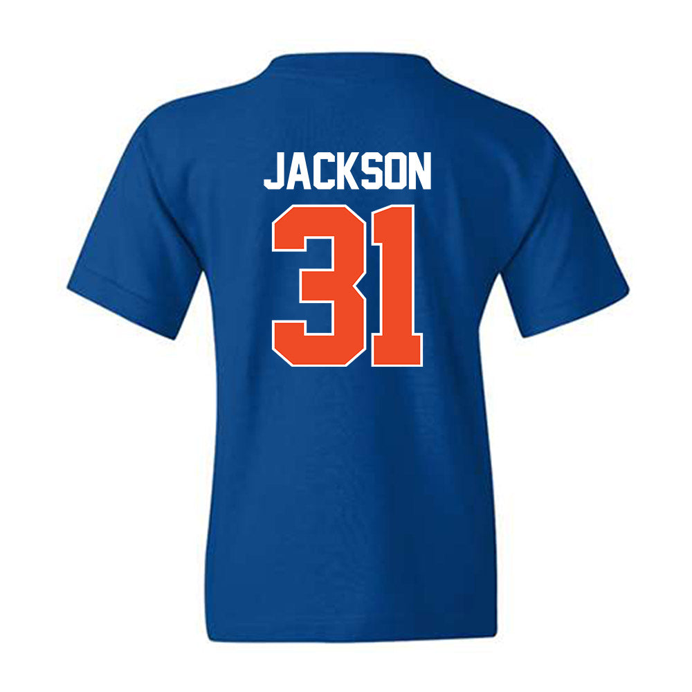 Florida - NCAA Football : Evan Jackson - Sports Mom Youth T-Shirt-1