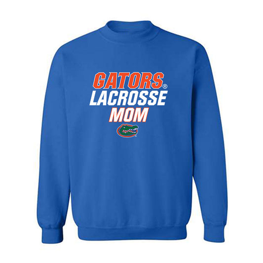 Florida - NCAA Women's Lacrosse : Boo DeWitt - Sports Mom Crewneck Sweatshirt-0