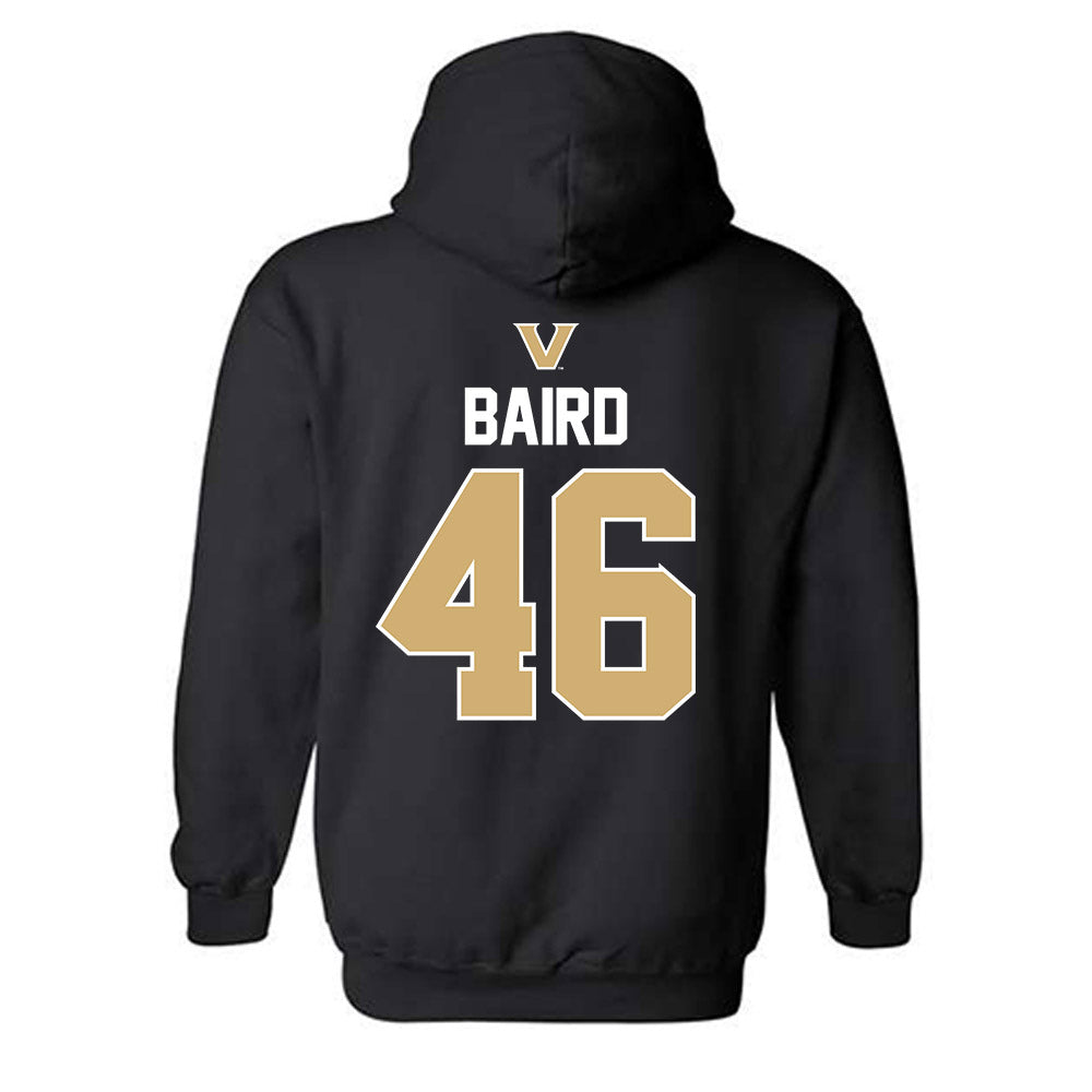 Vanderbilt - NCAA Baseball : Tyler Baird - Sports Mom Classic Shersey Hooded Sweatshirt-1