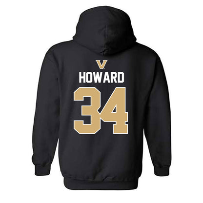 Vanderbilt - NCAA Football : Austin Howard - Sports Mom Classic Shersey Hooded Sweatshirt-1
