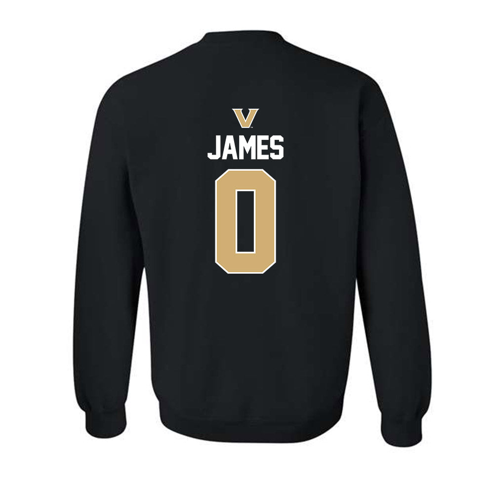 Vanderbilt - NCAA Men's Basketball : Michael James - Sports Mom Classic Shersey Crewneck Sweatshirt-1