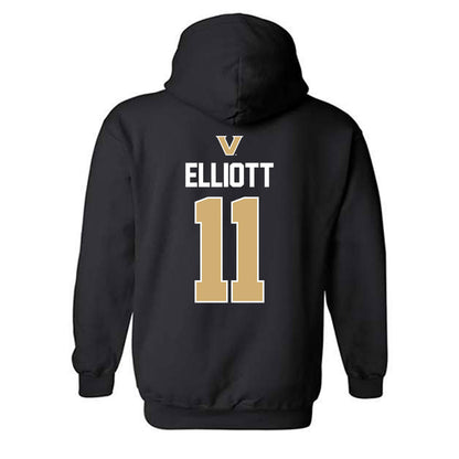 Vanderbilt - NCAA Football : Jack Elliott - Sports Mom Classic Shersey Hooded Sweatshirt-1