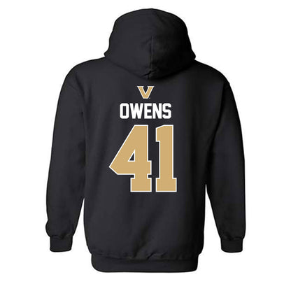 Vanderbilt - NCAA Football : Stone Owens - Sports Mom Classic Shersey Hooded Sweatshirt-1