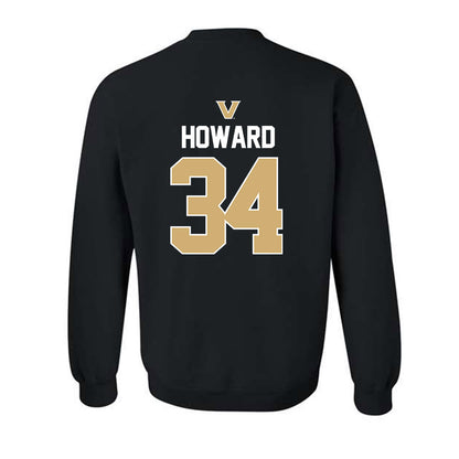 Vanderbilt - NCAA Football : Austin Howard - Sports Mom Classic Shersey Crewneck Sweatshirt-1