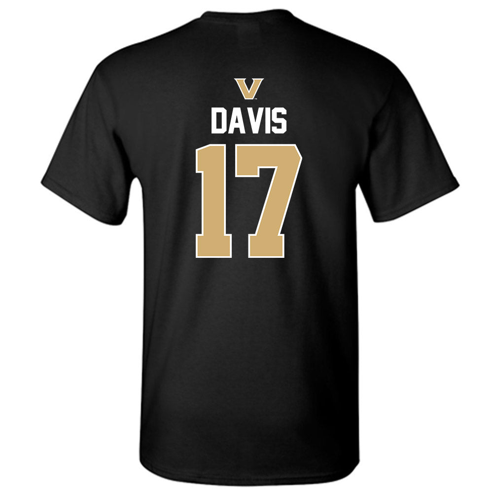 Vanderbilt - NCAA Football : Mark Davis - Sports Mom Classic Shersey T-Shirt-1