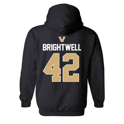 Vanderbilt - NCAA Baseball : Collin Brightwell - Sports Mom Classic Shersey Hooded Sweatshirt-1