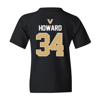Vanderbilt - NCAA Football : Austin Howard - Sports Mom Classic Shersey Youth T-Shirt-1