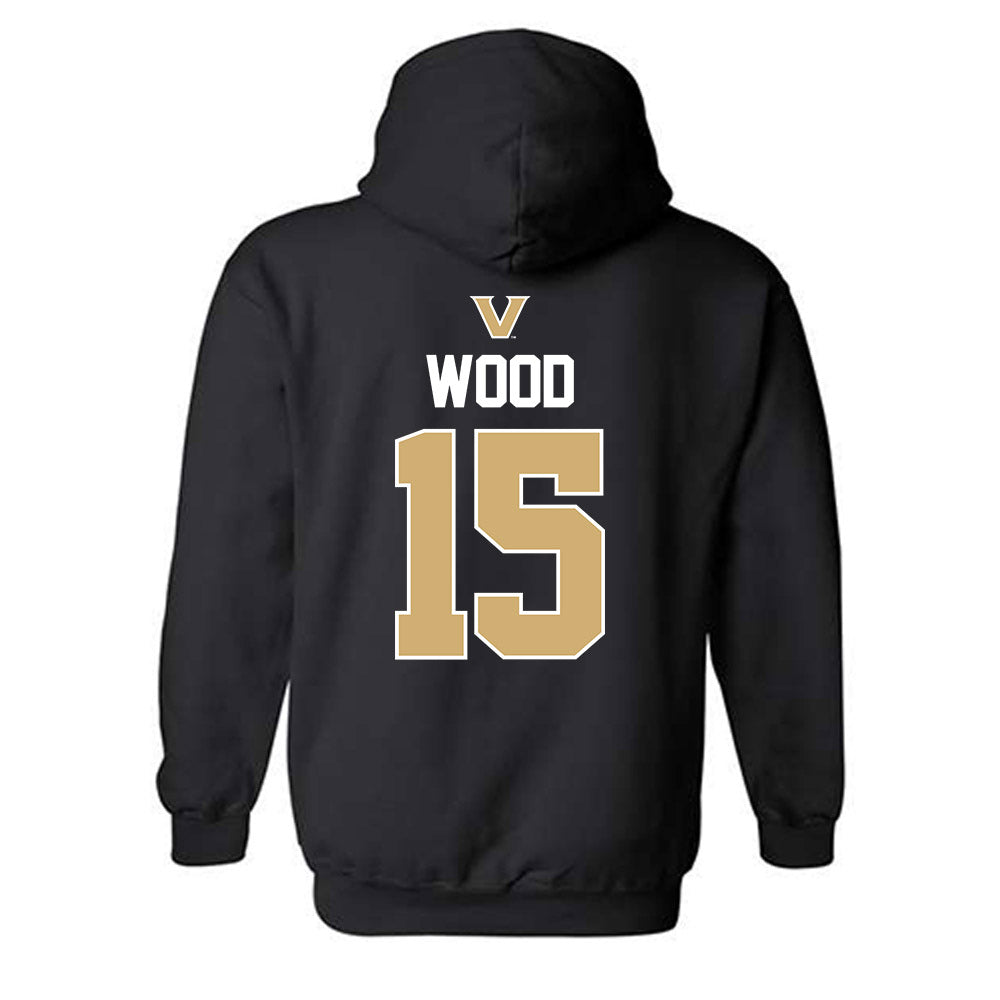 Vanderbilt - NCAA Football : Zaylin Wood - Sports Mom Classic Shersey Hooded Sweatshirt-1