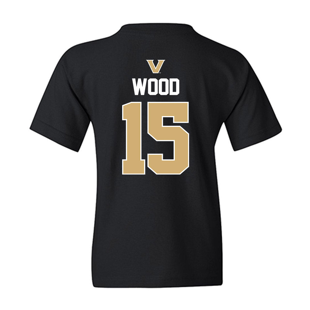 Vanderbilt - NCAA Football : Zaylin Wood - Sports Mom Classic Shersey Youth T-Shirt-1