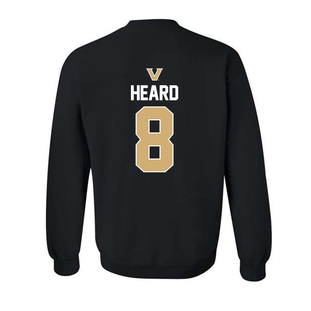 Vanderbilt - NCAA Football : CJ Heard - Sports Mom Classic Shersey Crewneck Sweatshirt-1