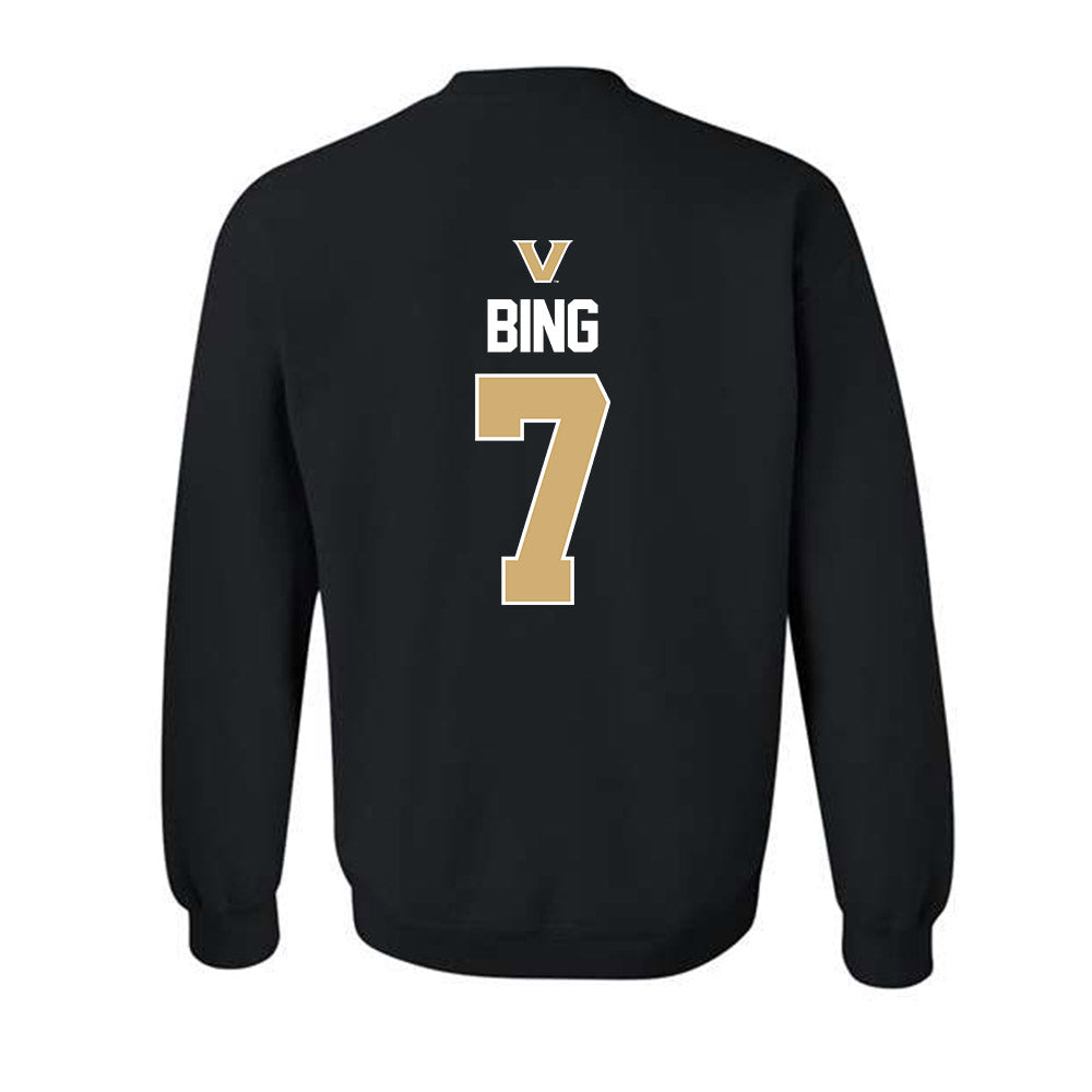 Vanderbilt - NCAA Men's Basketball : Chandler Bing - Sports Mom Classic Shersey Crewneck Sweatshirt-1