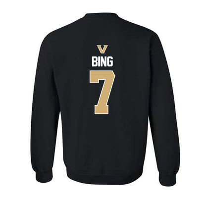 Vanderbilt - NCAA Men's Basketball : Chandler Bing - Sports Mom Classic Shersey Crewneck Sweatshirt-1