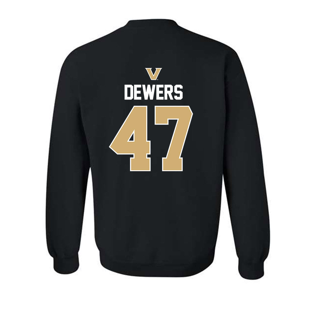 Vanderbilt - NCAA Football : Justin Dewers - Sports Mom Classic Shersey Crewneck Sweatshirt-1