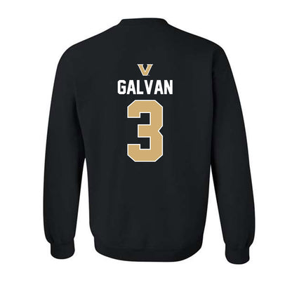Vanderbilt - NCAA Women's Basketball : Aubrey Galvan - Sports Mom Classic Shersey Crewneck Sweatshirt-1