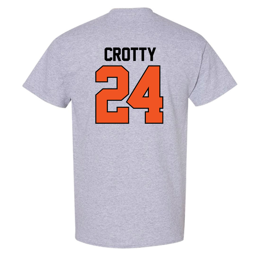 Oklahoma State - NCAA Men's Basketball : Ryan Crotty - Sports Mom T-Shirt-1