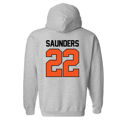 Oklahoma State - NCAA Baseball : Evan Saunders - Sports Mom Hooded Sweatshirt-1