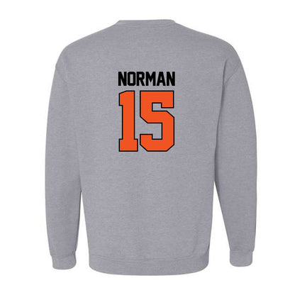 Oklahoma State - NCAA Baseball : Sebastian Norman - Sports Mom Crewneck Sweatshirt-1