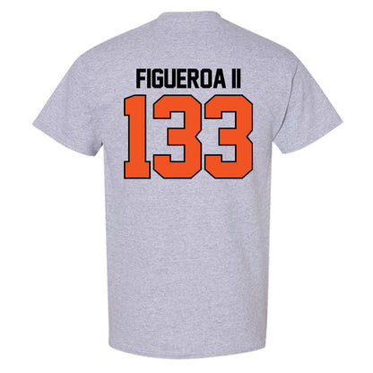 Oklahoma State - NCAA Wrestling : Richard Figueroa II - Sports Mom T-Shirt-1