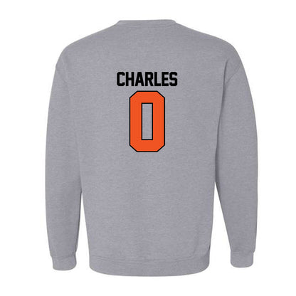 Oklahoma State - NCAA Football : Malik Charles - Sports Mom Crewneck Sweatshirt-1