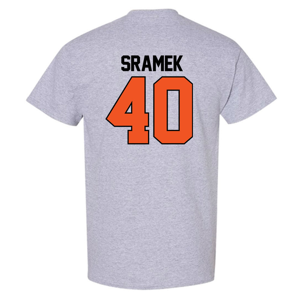 Oklahoma State - NCAA Baseball : Caden Sramek - Sports Mom T-Shirt-1