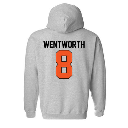 Oklahoma State - NCAA Baseball : TP Wentworth - Sports Mom Hooded Sweatshirt-1