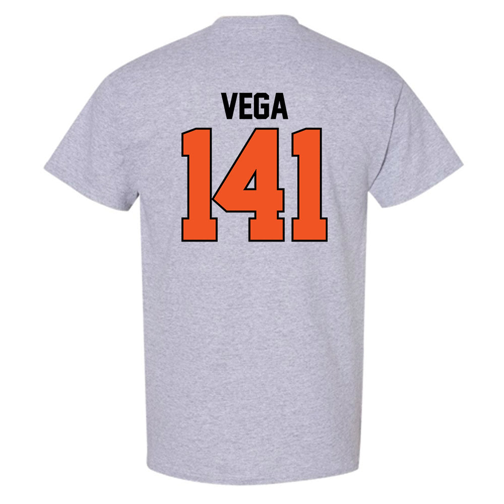 Oklahoma State - NCAA Wrestling : Sergio Vega - Sports Mom T-Shirt-1