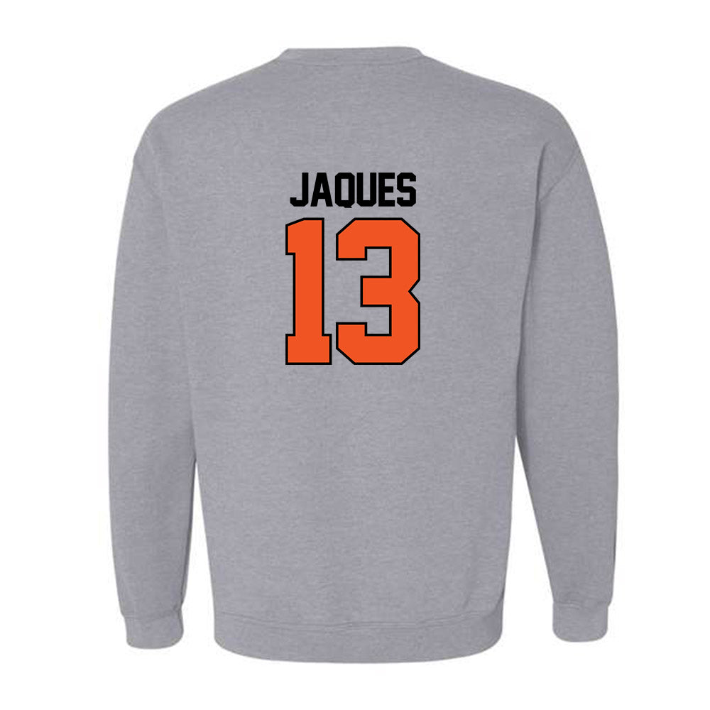 Oklahoma State - NCAA Softball : Libby Jaques - Sports Mom Crewneck Sweatshirt-1