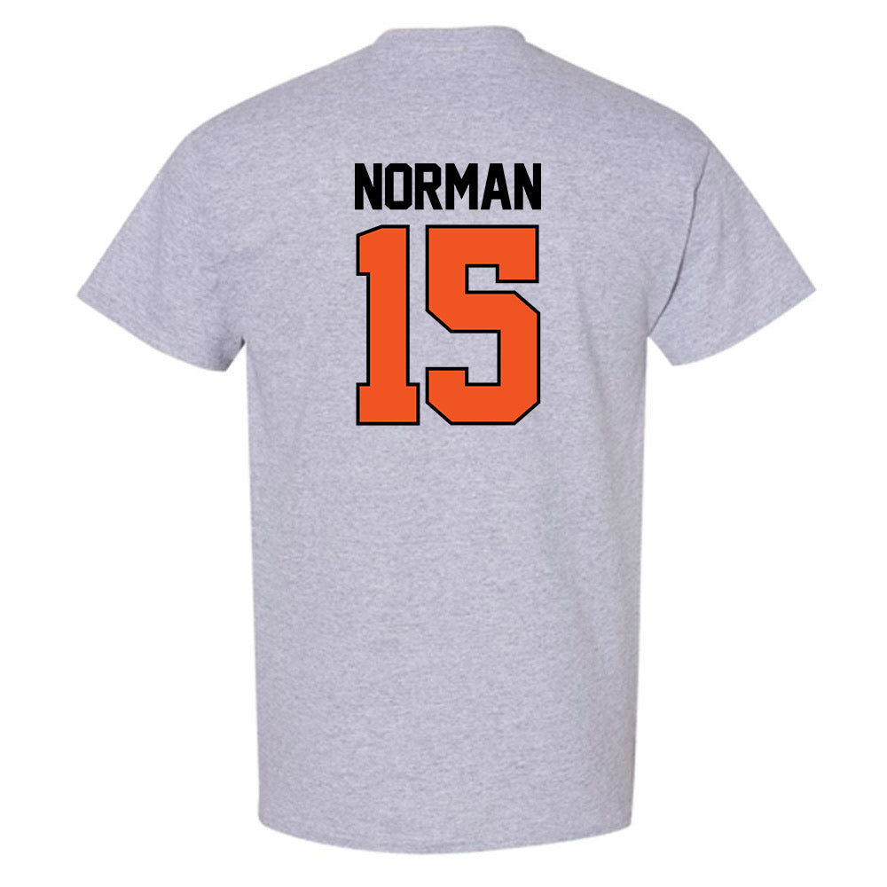 Oklahoma State - NCAA Baseball : Sebastian Norman - Sports Mom T-Shirt-1