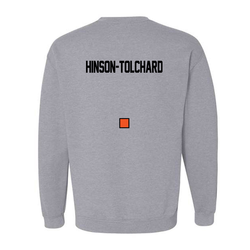 Oklahoma State - NCAA Women's Golf : Maddison Hinson-Tolchard - Sports Mom Crewneck Sweatshirt-1
