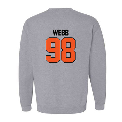 Oklahoma State - NCAA Football : Luke Webb - Sports Mom Crewneck Sweatshirt-1