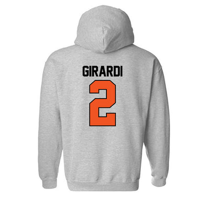 Oklahoma State - NCAA Women's Basketball : Lena Girardi - Sports Mom Hooded Sweatshirt-1